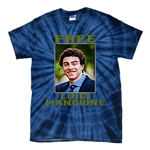 Free Luigi Mangione Brian Thompson Unitedhealthcare Ceo Tie-Dye T-Shirt