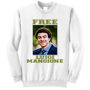 Free Luigi Mangione Brian Thompson Unitedhealthcare Ceo Sweatshirt