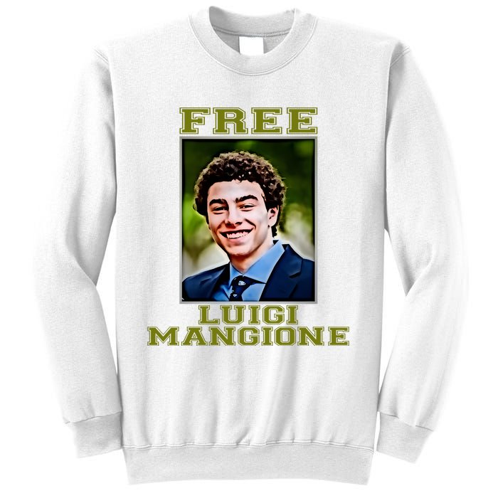 Free Luigi Mangione Brian Thompson Unitedhealthcare Ceo Sweatshirt