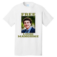 Free Luigi Mangione Brian Thompson Unitedhealthcare Ceo Tall T-Shirt