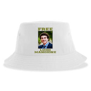 Free Luigi Mangione Brian Thompson Unitedhealthcare Ceo Sustainable Bucket Hat