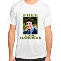 Free Luigi Mangione Brian Thompson Unitedhealthcare Ceo Adult ChromaSoft Performance T-Shirt