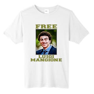 Free Luigi Mangione Brian Thompson Unitedhealthcare Ceo Tall Fusion ChromaSoft Performance T-Shirt