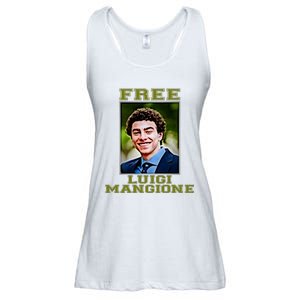 Free Luigi Mangione Brian Thompson Unitedhealthcare Ceo Ladies Essential Flowy Tank