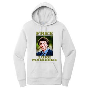 Free Luigi Mangione Brian Thompson Unitedhealthcare Ceo Women's Pullover Hoodie