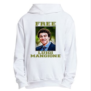 Free Luigi Mangione Brian Thompson Unitedhealthcare Ceo Urban Pullover Hoodie