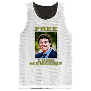 Free Luigi Mangione Brian Thompson Unitedhealthcare Ceo Mesh Reversible Basketball Jersey Tank