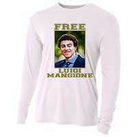 Free Luigi Mangione Brian Thompson Unitedhealthcare Ceo Cooling Performance Long Sleeve Crew