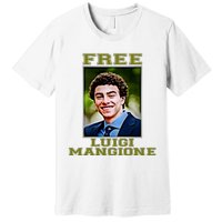 Free Luigi Mangione Brian Thompson Unitedhealthcare Ceo Premium T-Shirt