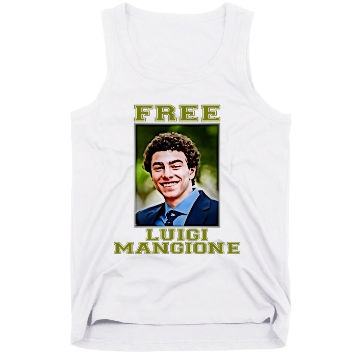 Free Luigi Mangione Brian Thompson Unitedhealthcare Ceo Tank Top