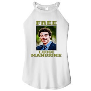 Free Luigi Mangione Brian Thompson Unitedhealthcare Ceo Women's Perfect Tri Rocker Tank