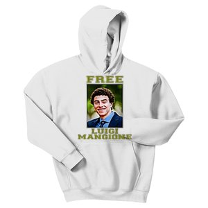 Free Luigi Mangione Brian Thompson Unitedhealthcare Ceo Kids Hoodie