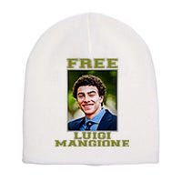 Free Luigi Mangione Brian Thompson Unitedhealthcare Ceo Short Acrylic Beanie