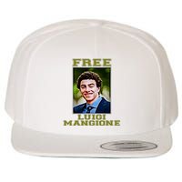 Free Luigi Mangione Brian Thompson Unitedhealthcare Ceo Wool Snapback Cap