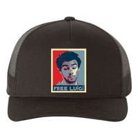 Free Luigi Mangione Brian Thompson Unitedhealthcare Ceo Yupoong Adult 5-Panel Trucker Hat