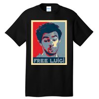 Free Luigi Mangione Brian Thompson Unitedhealthcare Ceo Tall T-Shirt