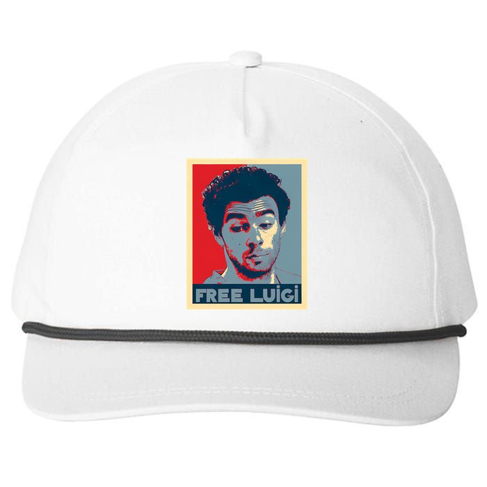 Free Luigi Mangione Brian Thompson Unitedhealthcare Ceo Snapback Five-Panel Rope Hat