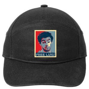 Free Luigi Mangione Brian Thompson Unitedhealthcare Ceo 7-Panel Snapback Hat