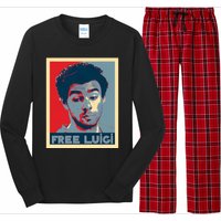 Free Luigi Mangione Brian Thompson Unitedhealthcare Ceo Long Sleeve Pajama Set