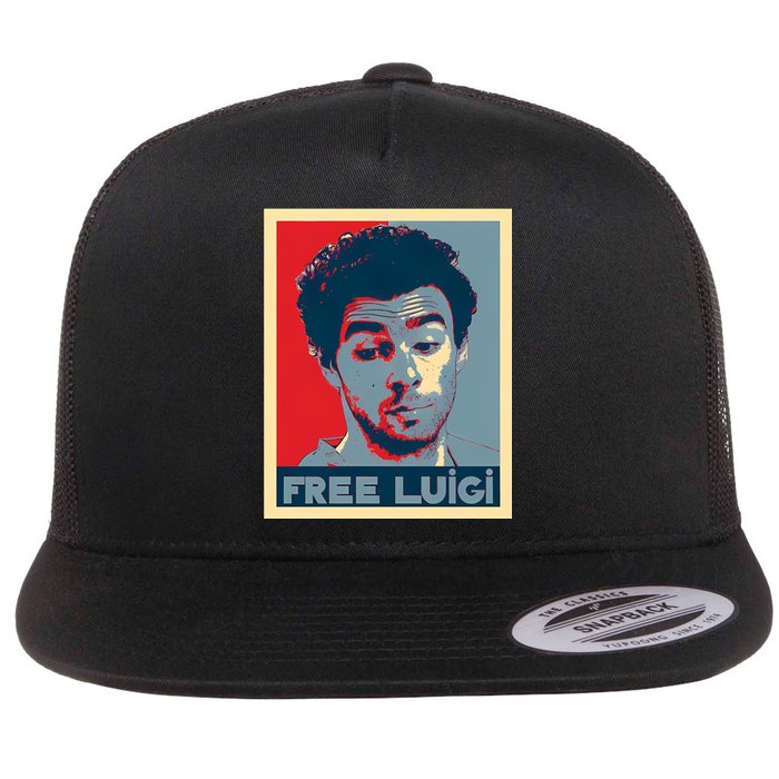 Free Luigi Mangione Brian Thompson Unitedhealthcare Ceo Flat Bill Trucker Hat