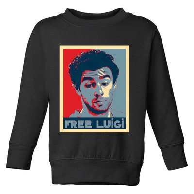 Free Luigi Mangione Brian Thompson Unitedhealthcare Ceo Toddler Sweatshirt