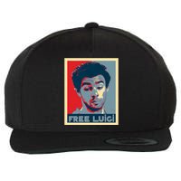 Free Luigi Mangione Brian Thompson Unitedhealthcare Ceo Wool Snapback Cap