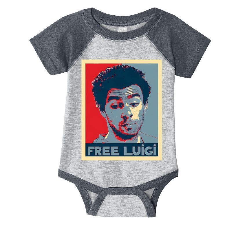 Free Luigi Mangione Brian Thompson Unitedhealthcare Ceo Infant Baby Jersey Bodysuit