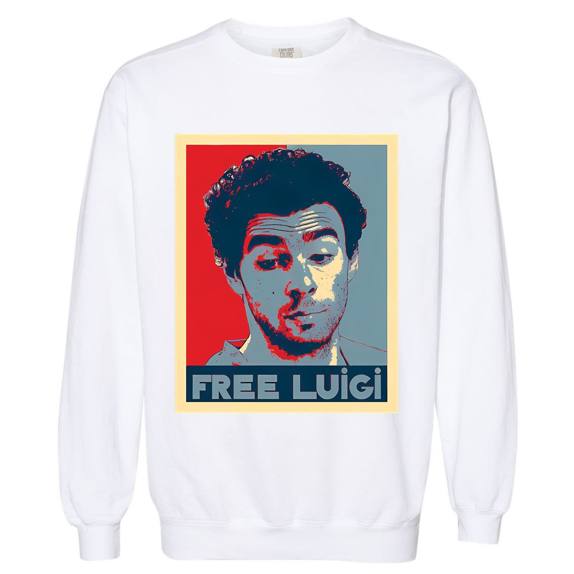 Free Luigi Mangione Brian Thompson Unitedhealthcare Ceo Garment-Dyed Sweatshirt