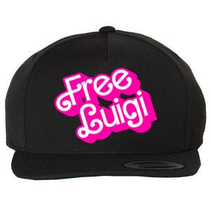 Free Luigi Mangione Hot Pi Nk Doll Logo Wool Snapback Cap