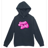 Free Luigi Mangione Hot Pi Nk Doll Logo Urban Pullover Hoodie