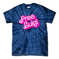 Free Luigi Mangione Hot Pi Nk Doll Logo Tie-Dye T-Shirt