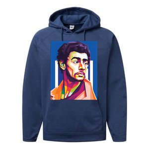 Free Luigi Mangione Brian Thompson Unitedhealthcare Ceo Performance Fleece Hoodie