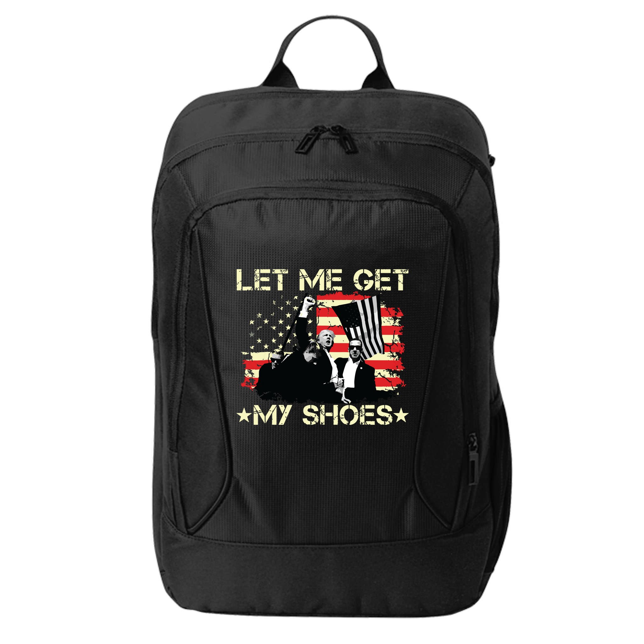 Funny Let Me Get My Shoes City Backpack