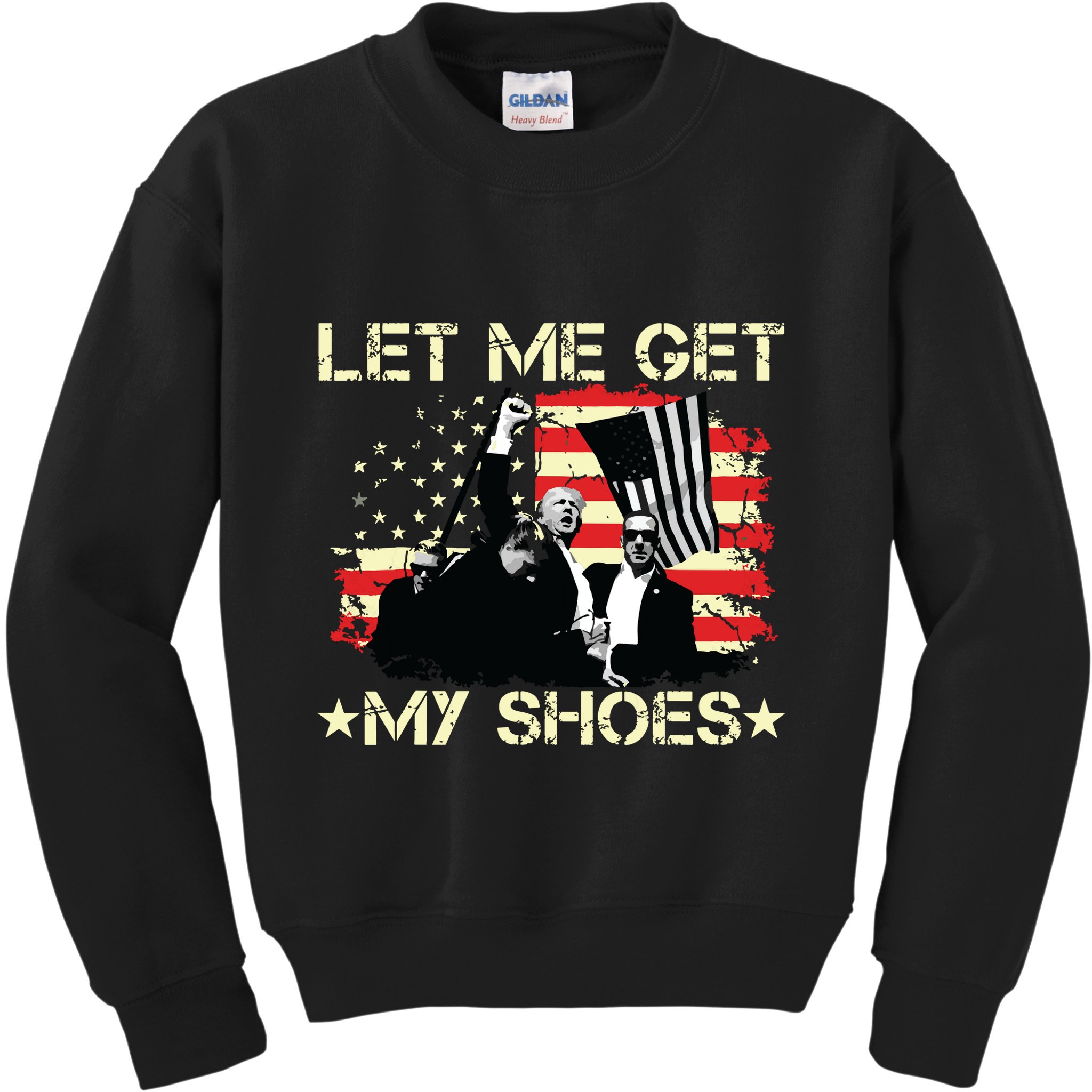 Funny Let Me Get My Shoes Kids Sweatshirt