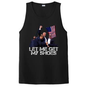 Funny Let Me Get My Shoes PosiCharge Competitor Tank