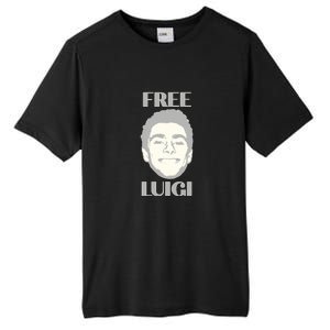 Free Luigi Mangione Tall Fusion ChromaSoft Performance T-Shirt