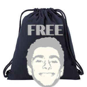 Free Luigi Mangione Drawstring Bag