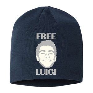 Free Luigi Mangione Sustainable Beanie