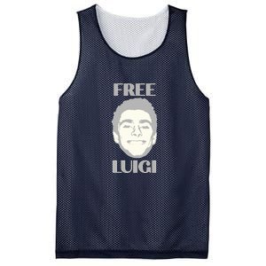 Free Luigi Mangione Mesh Reversible Basketball Jersey Tank