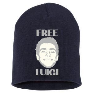 Free Luigi Mangione Short Acrylic Beanie