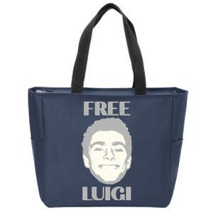 Free Luigi Mangione Zip Tote Bag