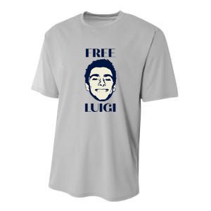 Free Luigi Mangione Performance Sprint T-Shirt