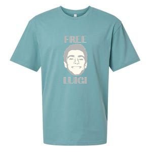 Free Luigi Mangione Sueded Cloud Jersey T-Shirt