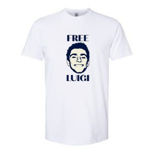 Free Luigi Mangione Softstyle CVC T-Shirt