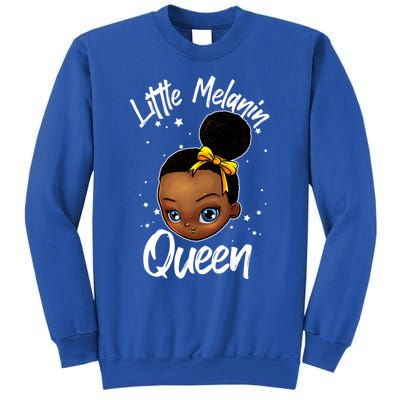 Funny Little Melanin Gift Black History Magic Gift Sweatshirt