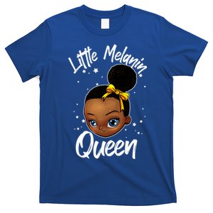 Funny Little Melanin Gift Black History Magic Gift T-Shirt