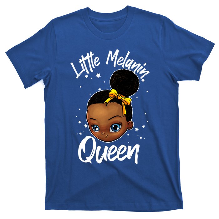 Funny Little Melanin Gift Black History Magic Gift T-Shirt