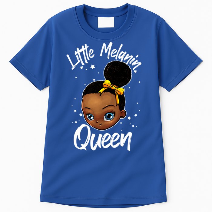 Funny Little Melanin Gift Black History Magic Gift Tall T-Shirt