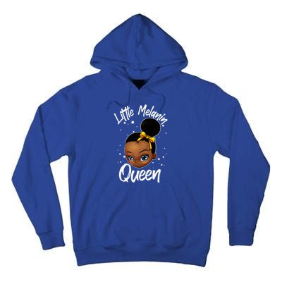 Funny Little Melanin Gift Black History Magic Gift Tall Hoodie