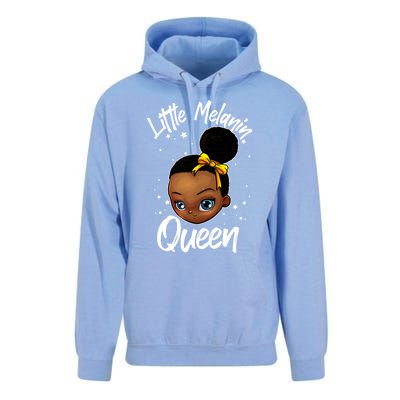 Funny Little Melanin Gift Black History Magic Gift Unisex Surf Hoodie